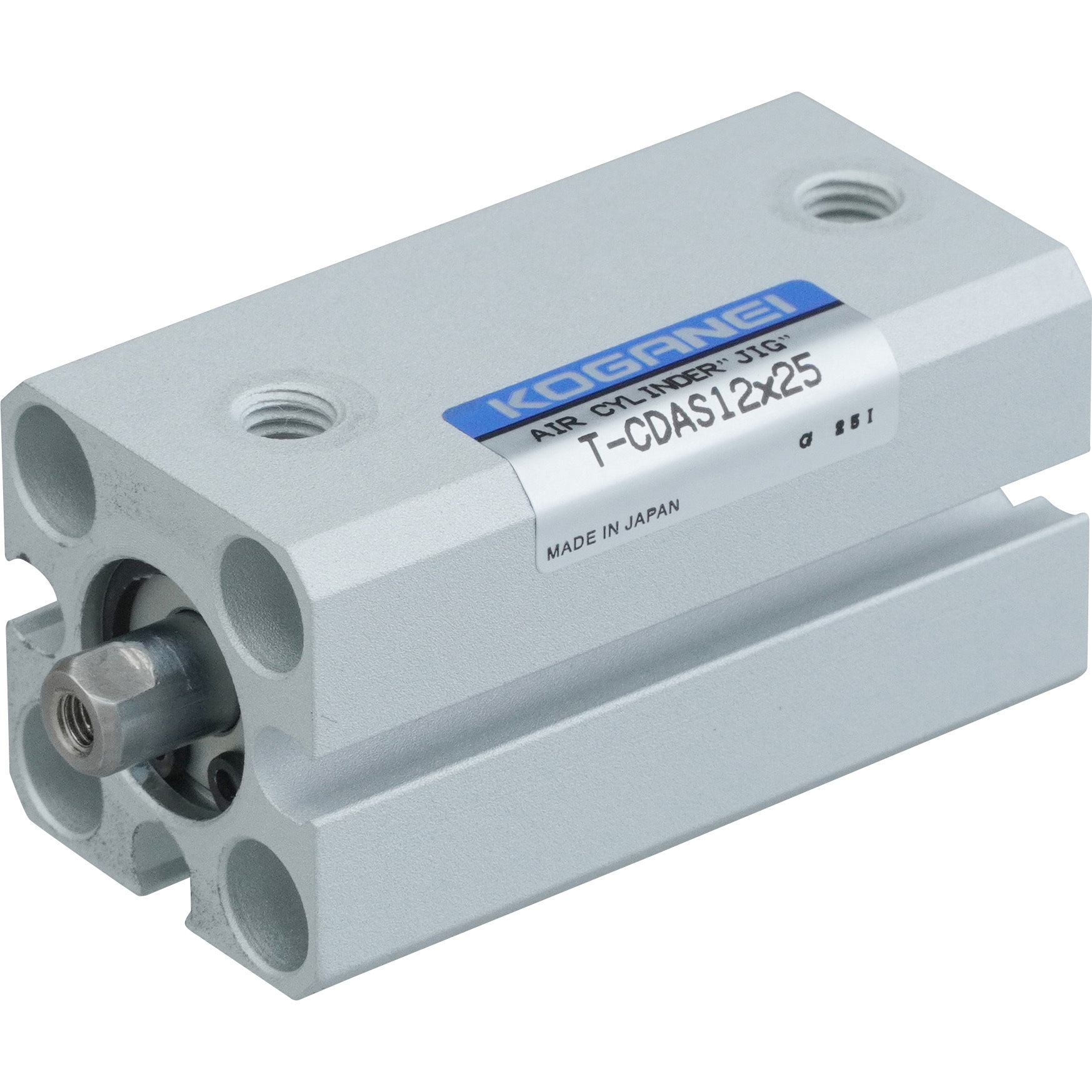 T-CDAS12X25-ZE135A2 ジグシリンダCシリーズ(低速仕様) T-CDAS12 コガネイ 複動形 ストローク25mm