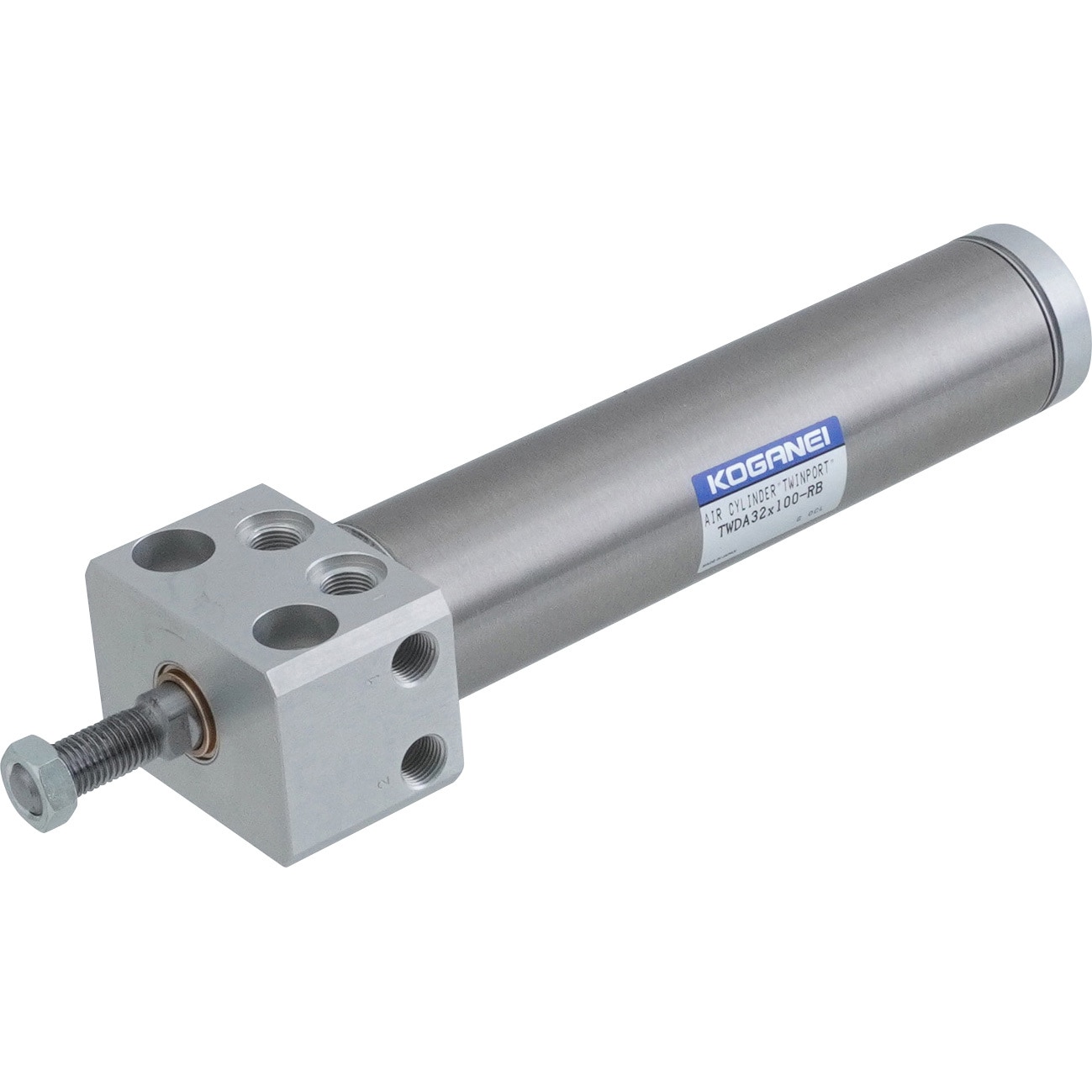 TWDA32X100-RB ツインポートシリンダ TWDA32 コガネイ 複動形 ストローク100mm