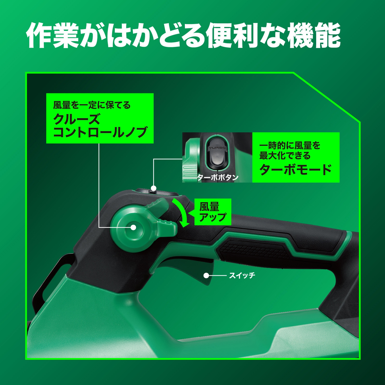 RB36DC 2WPZ 36V 充電式 ブロワ 1台 HiKOKI(ハイコーキ) 【通販 