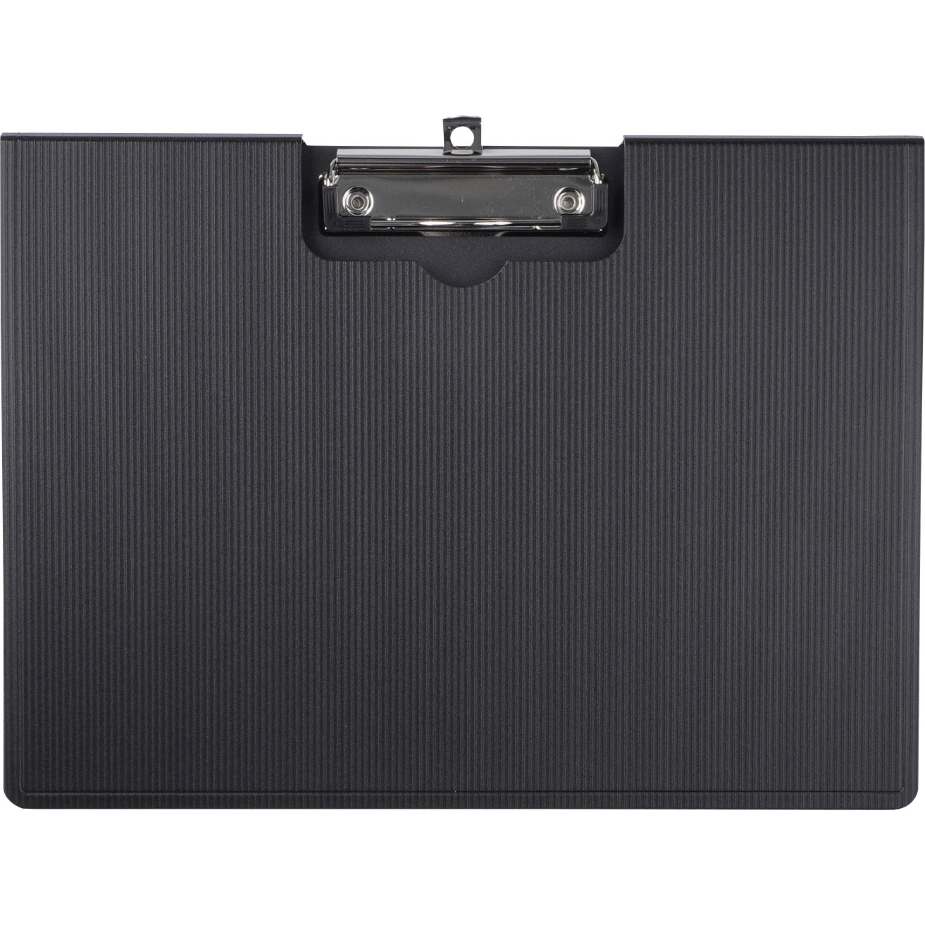 HCFYブラック 発泡クリップファイル A4 ヨコ モノタロウ ブラック色