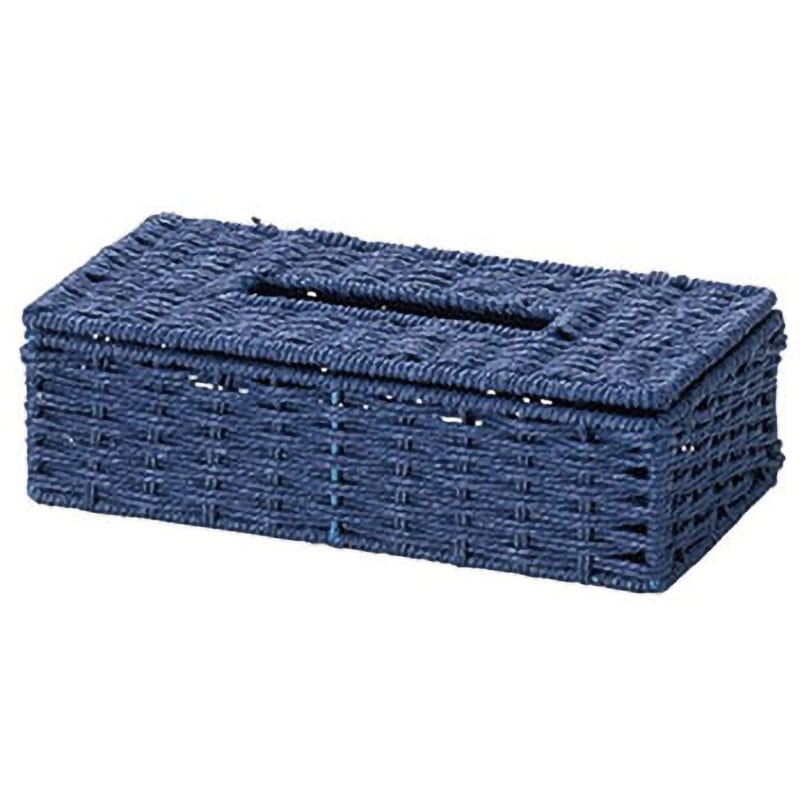 CH-535 ペーパーティッシュボックス ちどり産業 ネイビー色 CH-535