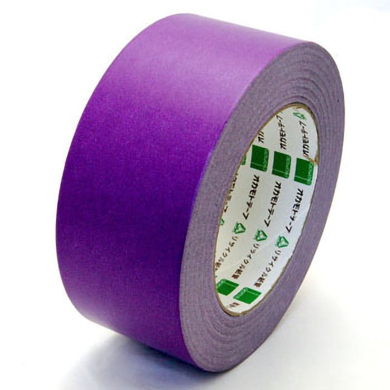 【新品】（まとめ）オカモト クラフトテープ 環境思い カラーNo.224WC 50mm×50m 紫 1巻【×5セット】