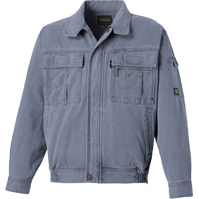 GC-2000 長袖ブルゾン GC-2000 タカヤ商事 ミスティーブルー色 M着丈64cm