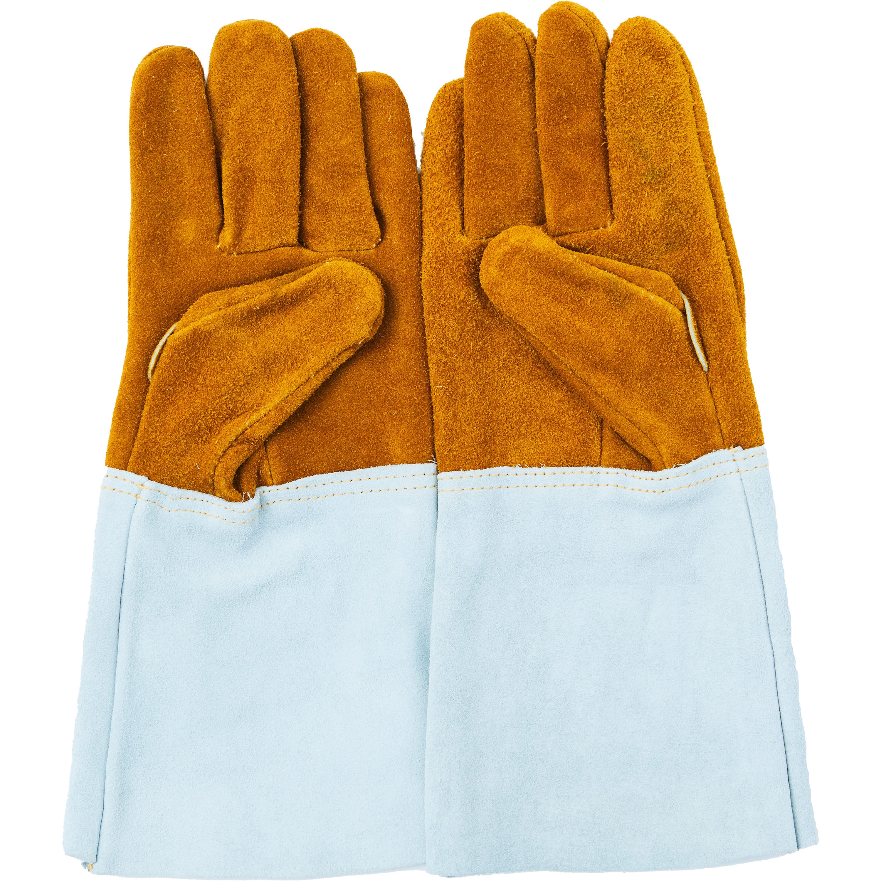 P-106 本革溶接用裏出し手袋(5本指) SUZUKID(スズキッド) 内縫い加工