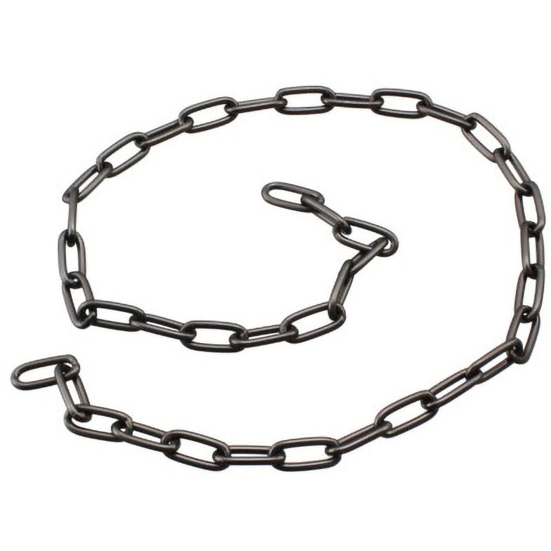 29470 鉄 リンクUチェーン ハイロジック 荷重40kg マットブラック色 長