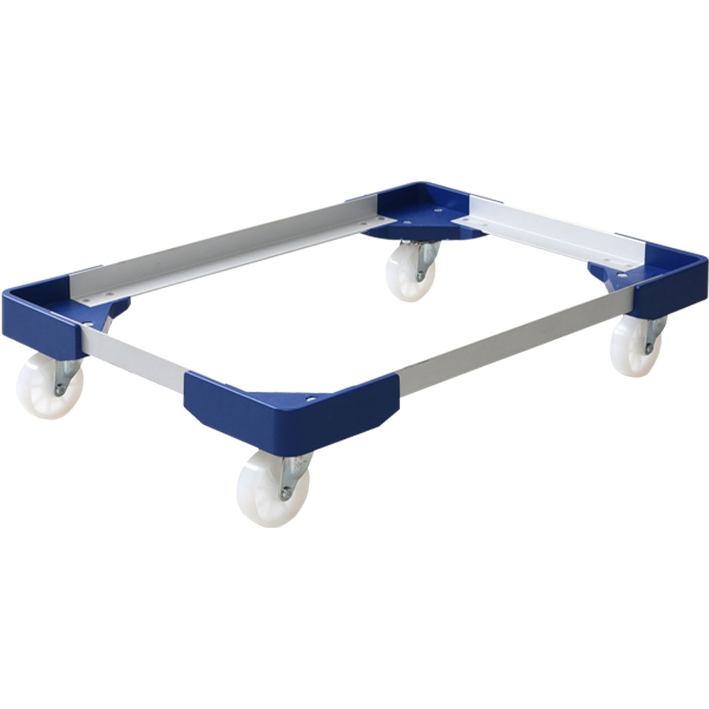 NTA-N7575NB*2 L型アルミ台車 日東 スタッキング可 ネイビー色 11,880円