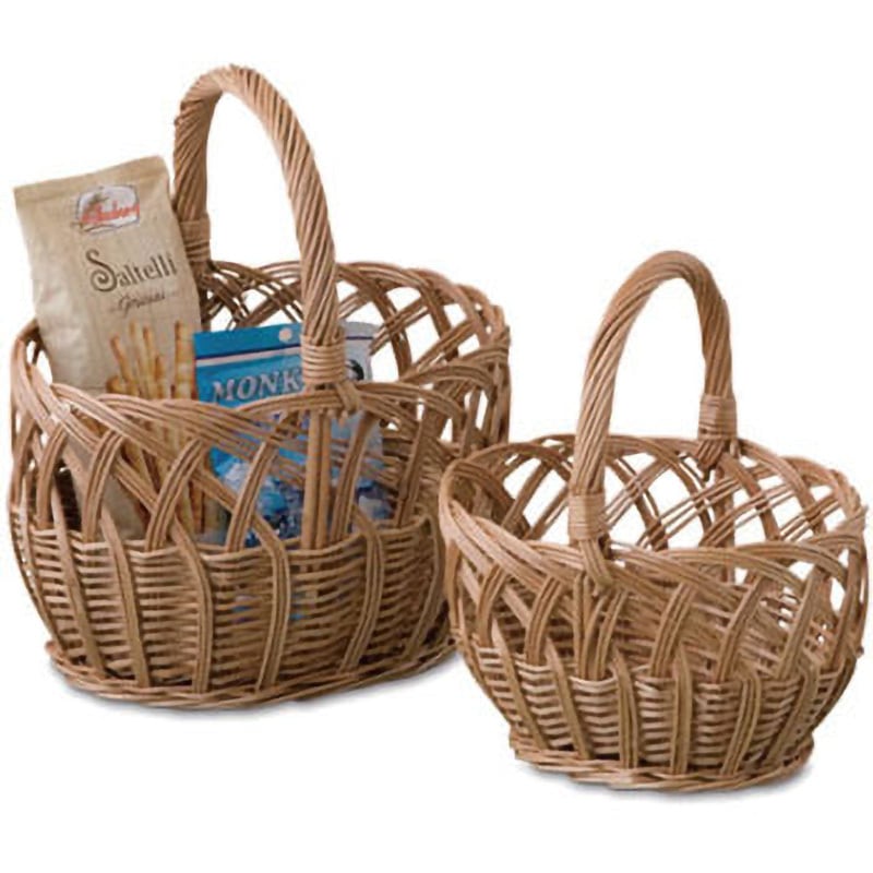 10893 ウィッカーバスケット 1セット ポッシュリビング 【通販モノタロウ】