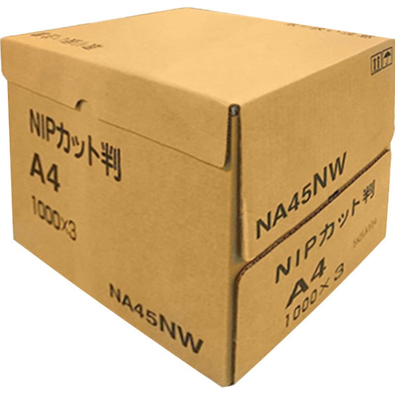 NA45NW NIPカット判 TOPPANエッジ 上質紙 シートサイズA4 1箱
