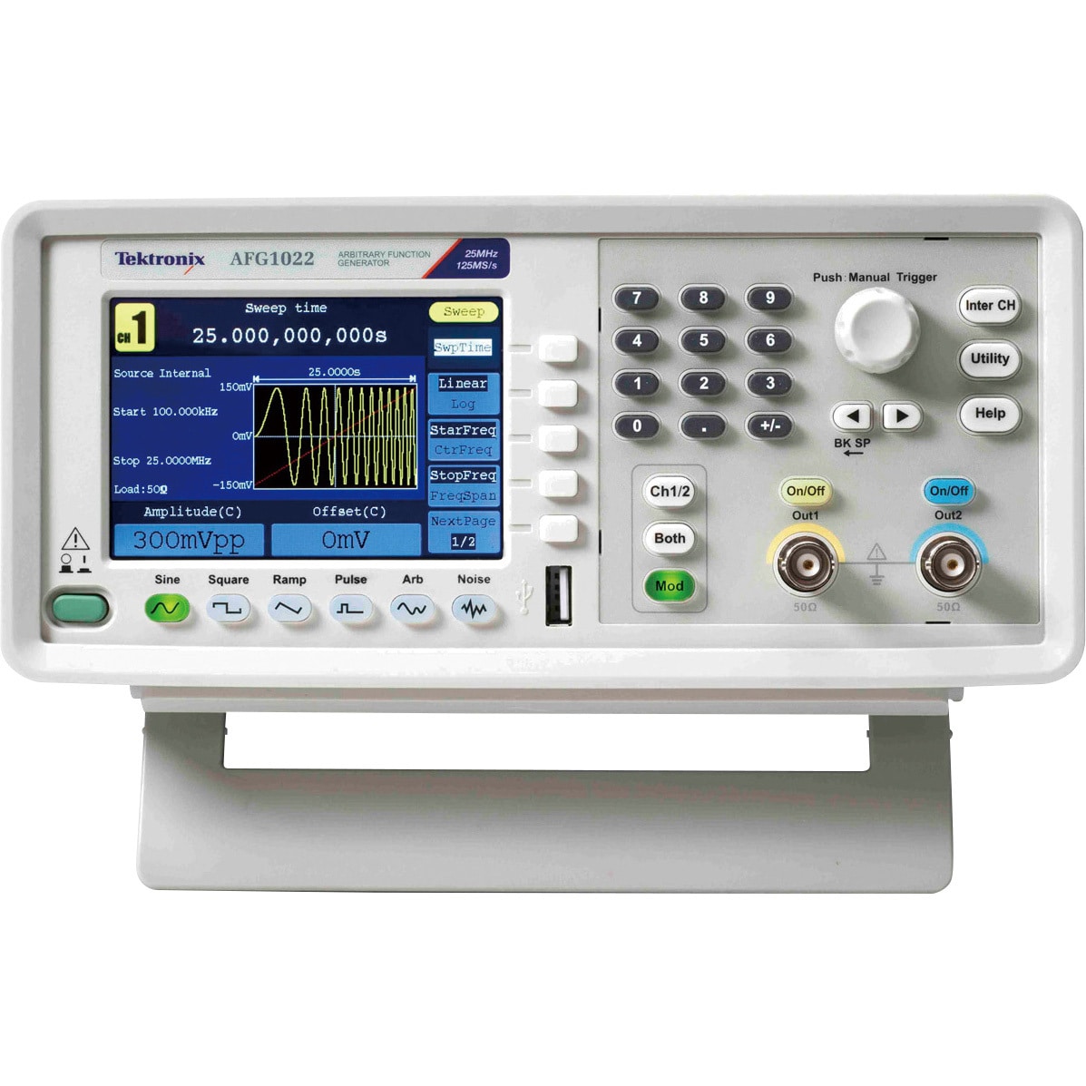 Tektronix 任意波形／ファンクション・ジェネレータ AFG1022 - その他