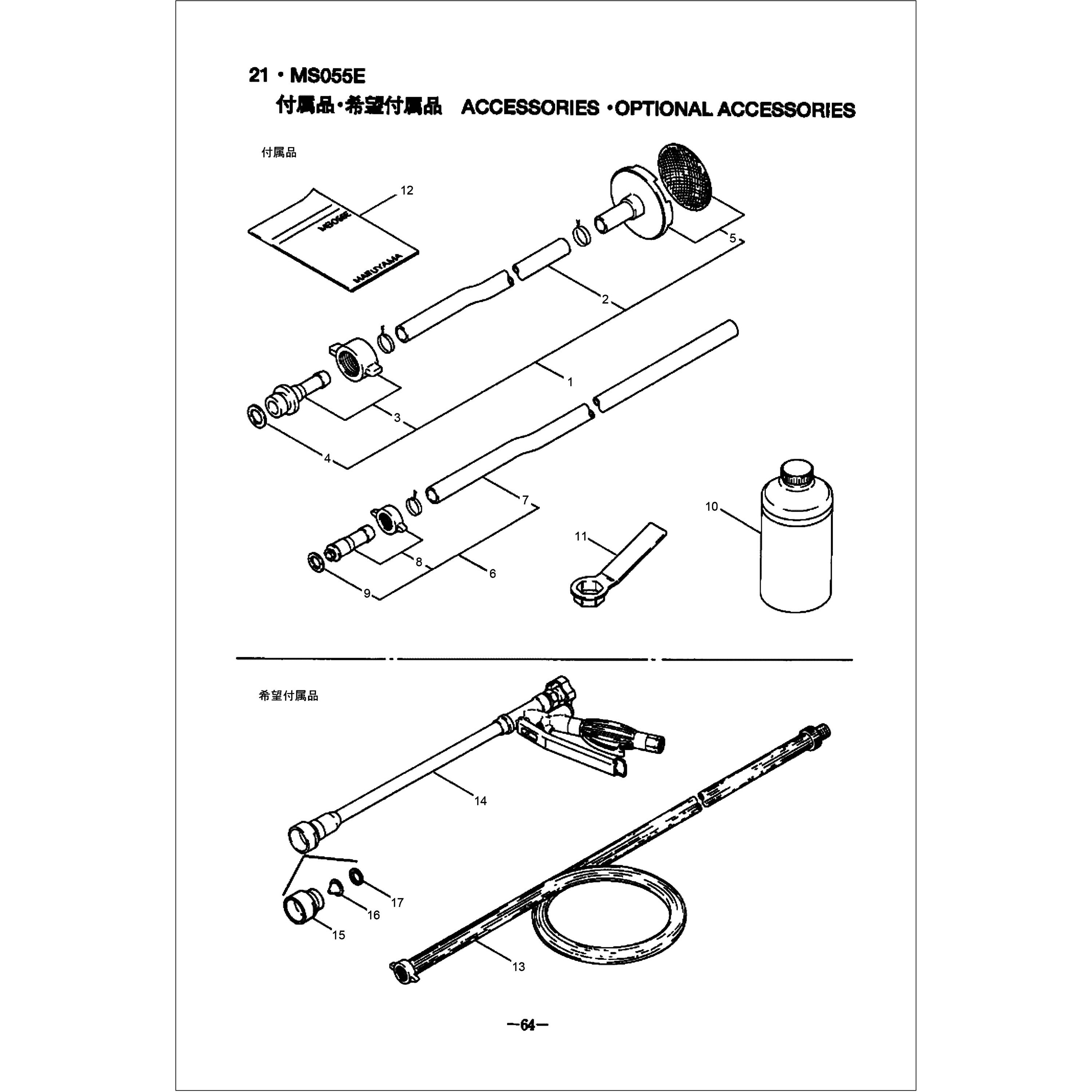 116126 ユニバーサル20Aガタ BIGM(丸山製作所) 15～17フクム仕様