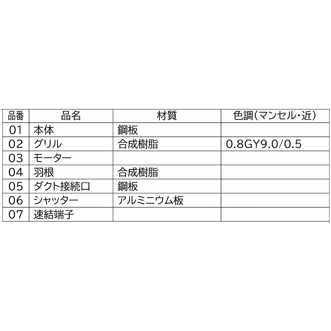 VD-23ZX14-C ダクト用換気扇 低騒音形 三菱電機 インテリア格子タイプ