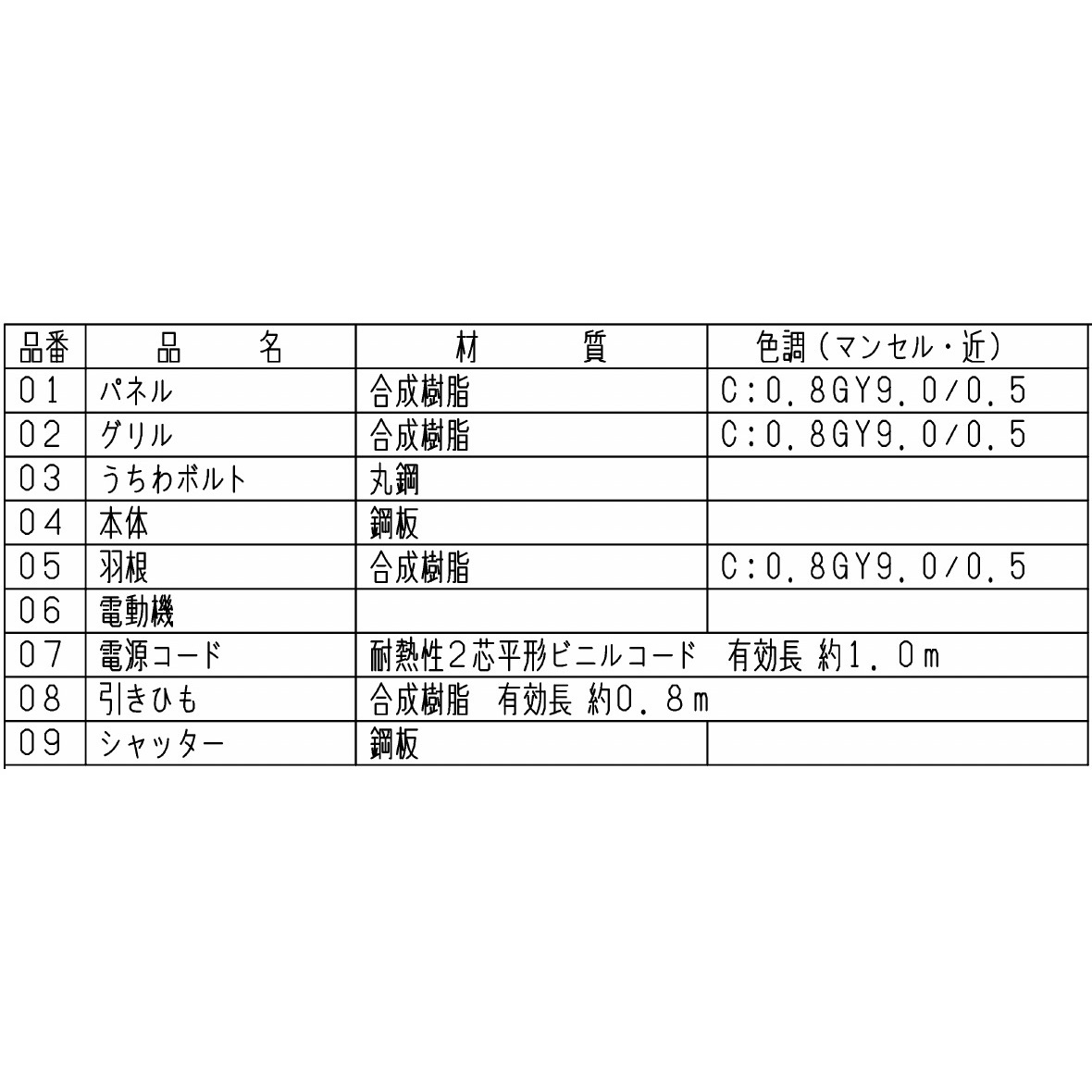 EX-30FK10-C クリーンコンパック換気扇 格子タイプ 三菱電機 居間用