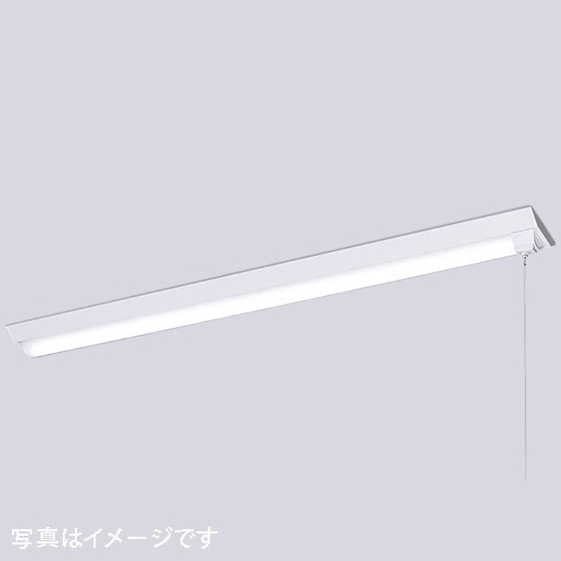 ELV46901DNPPN9 LEDioc LEDベースライト (LEDユニット一体形) 40W形逆富士形 ＜15mm幅＞ Hf32形高出力形相当 6900Lmタイプ 2灯用相当 (プルスイッチ付) 1セット 岩崎電気 【通販モノタロウ】