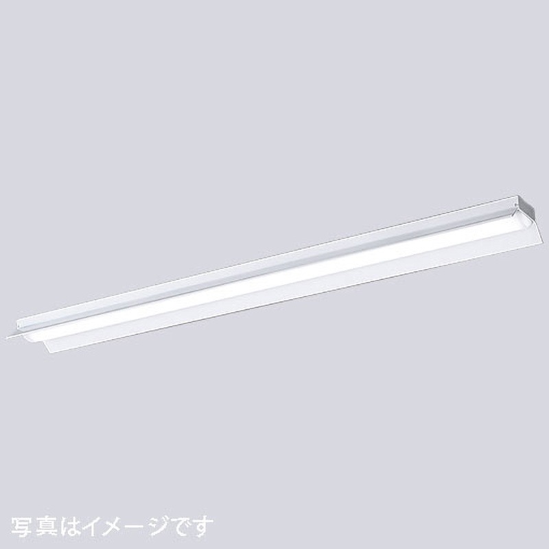 ELR44001DNPN9 LEDioc LEDベースライト (LEDユニット一体形) 40W形笠付形 FLR40形相当 4000Lmタイプ 2灯用相当 (一般タイプ) 1セット 岩崎電気 【通販モノタロウ】