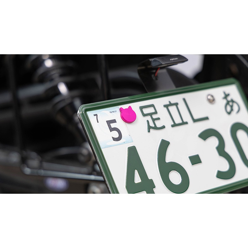 211-5255 にゃんばーボルト KIJIMA(キジマ) ピンク色 M6×15サイズ 1