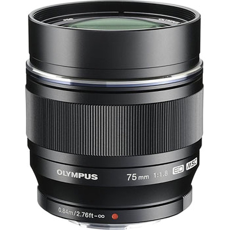 交換レンズ M.ZUIKO DIGITAL ED 75mm F1.8 オリンパス マイクロフォー