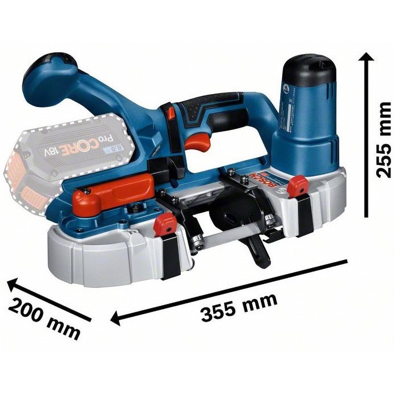 GCB18V-63 コードレスバンドソー 1台 BOSCH(ボッシュ) 【通販モノタロウ】