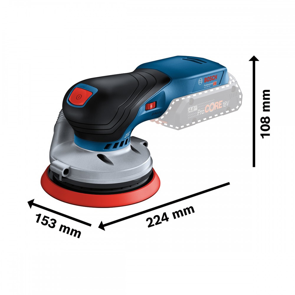 値下げしました！数量限定 BOSCH ランダムアクションサンダー ポリッシャー GEX18V-125 コードレスランダムアクションサンダー GEX18V-125 1台