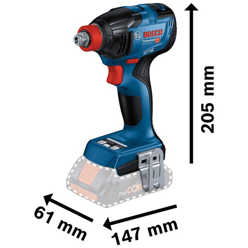 GDX18V-210CH コードレスインパクトドライバー 1台 BOSCH(ボッシュ) 【通販モノタロウ】