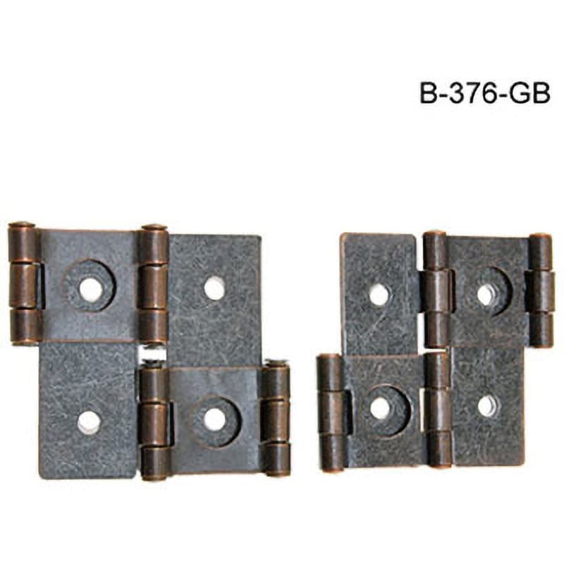【高額売筋】 B-376-2-GB 屏風ヒンジ ジョー・プリンス竹下 横54mm縦45.7mm 1 ブースター・導入液