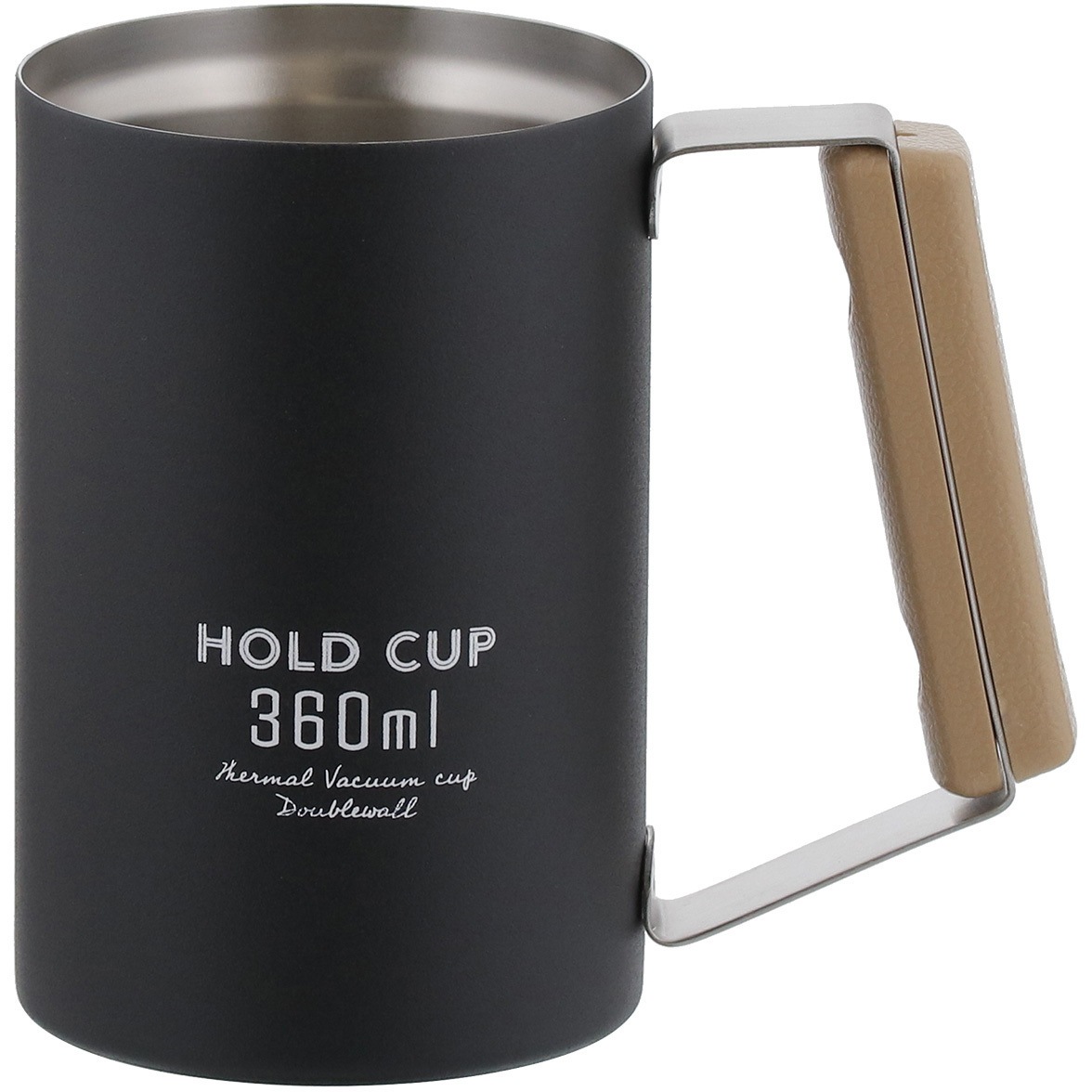 NQ-0006 HOLD CUP 缶ホルダージョッキ ベストコ 容量360mL ブラック色