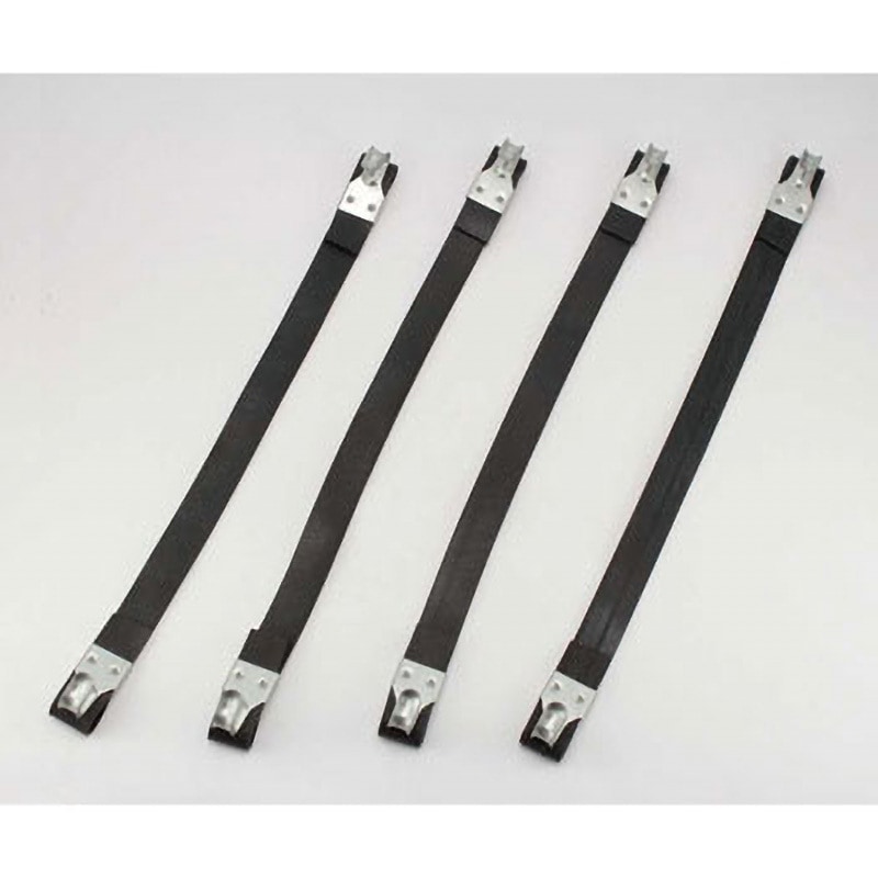 UMB BEST BOUT 全10枚セット ゴムバンド付き HR‐961 ホロ用ゴムバンド 平 フック付き 三友 幅17mm長さ0.3m 1袋(4本