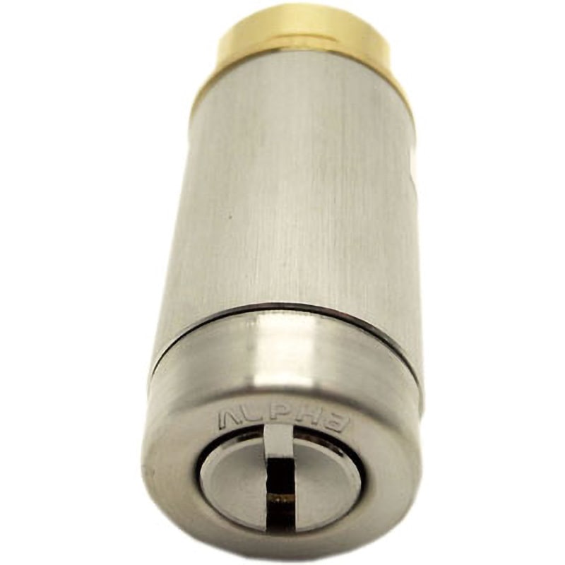 9KH50‐02153 玄関の取替用シリンダー FBロック アルファ シルバー色 RA