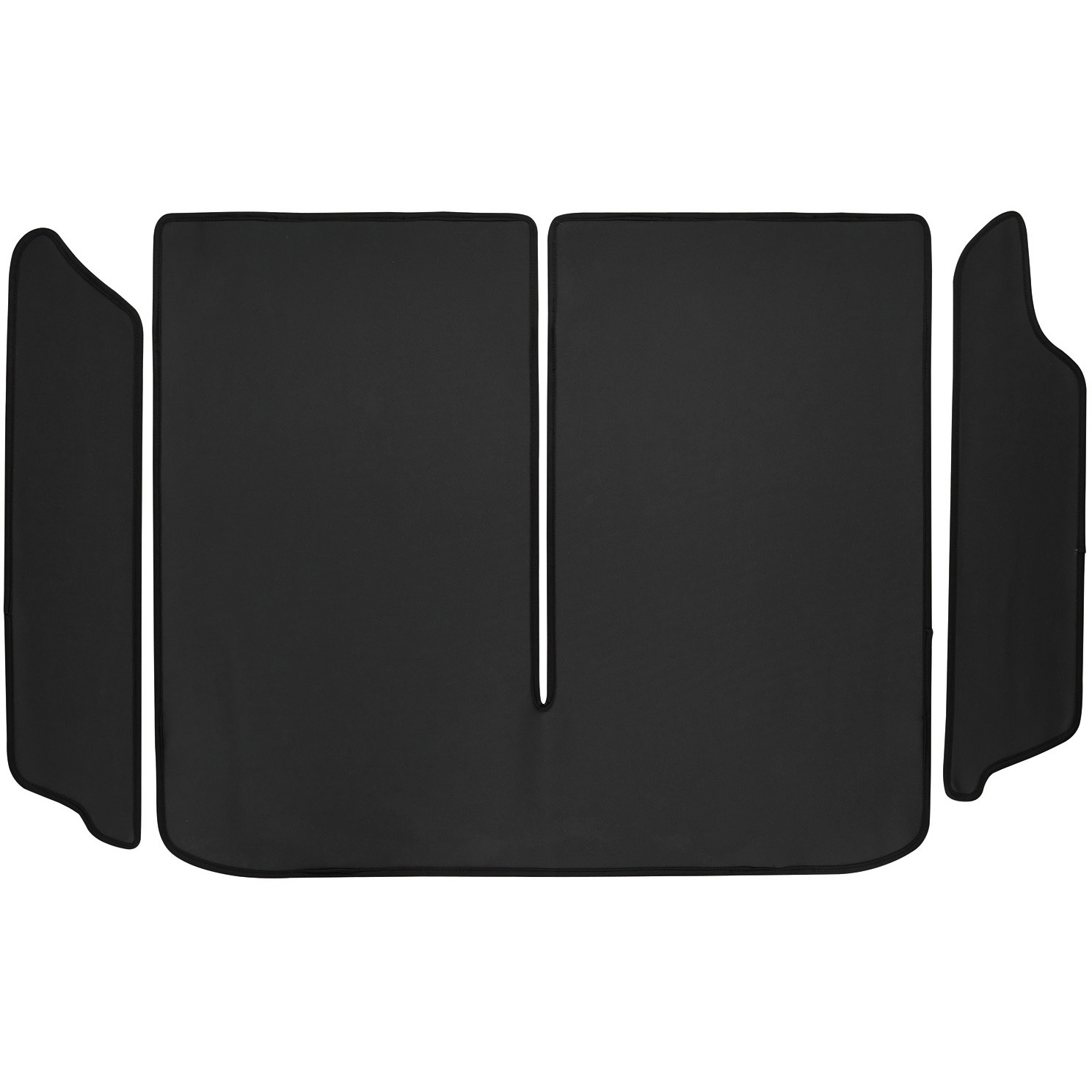 7755-91BK 専用ラゲージマット ノンスリップラゲージ ジムニーJB64/JB74分割式 ボンフォーム スズキ ブラック色