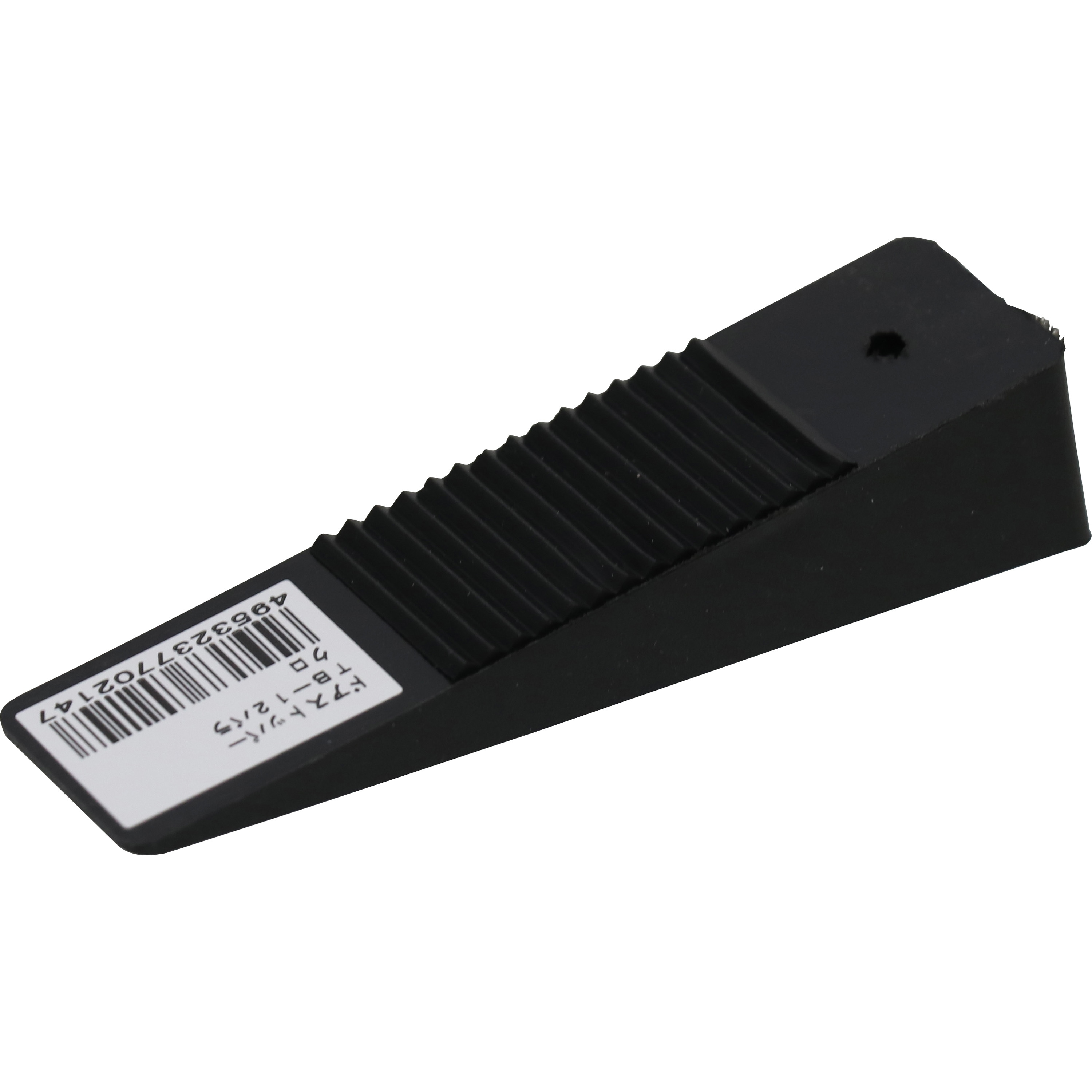 TB‐12 ドアストッパー 東京防音 差し込みタイプ エラストマー製 黒色