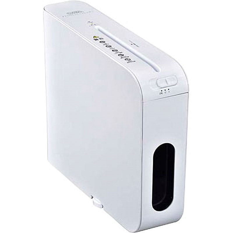 SHR-MX700-W マイクロカットスリムシュレッダー オーム電機 ホワイト色 最大投入幅A4  SHR-MX700-W