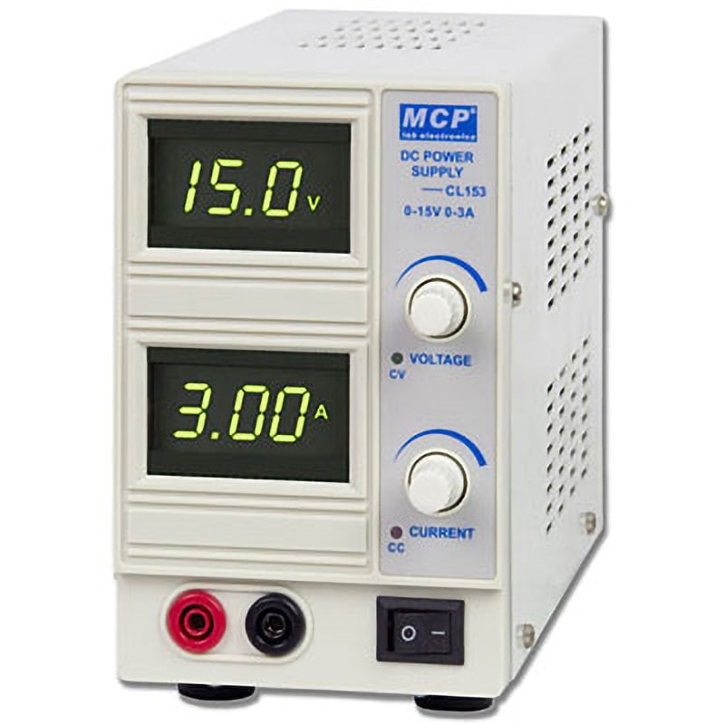 CL153 直流安定化電源 MCP 0～15V 0～3A CL153 - 【通販モノタロウ】