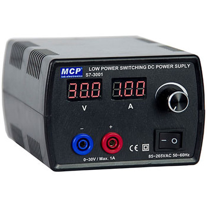 S7-3001 直流安定化電源 MCP 0~30V 1A 【通販モノタロウ】 S7-3001 直流安定化電源 MCP 0~30V 1A 【通販モノタロウ】