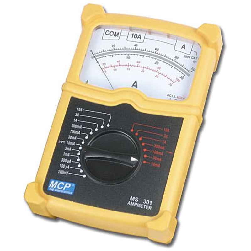 MS301 アナログ電流計 1個 MCP 【通販モノタロウ】
