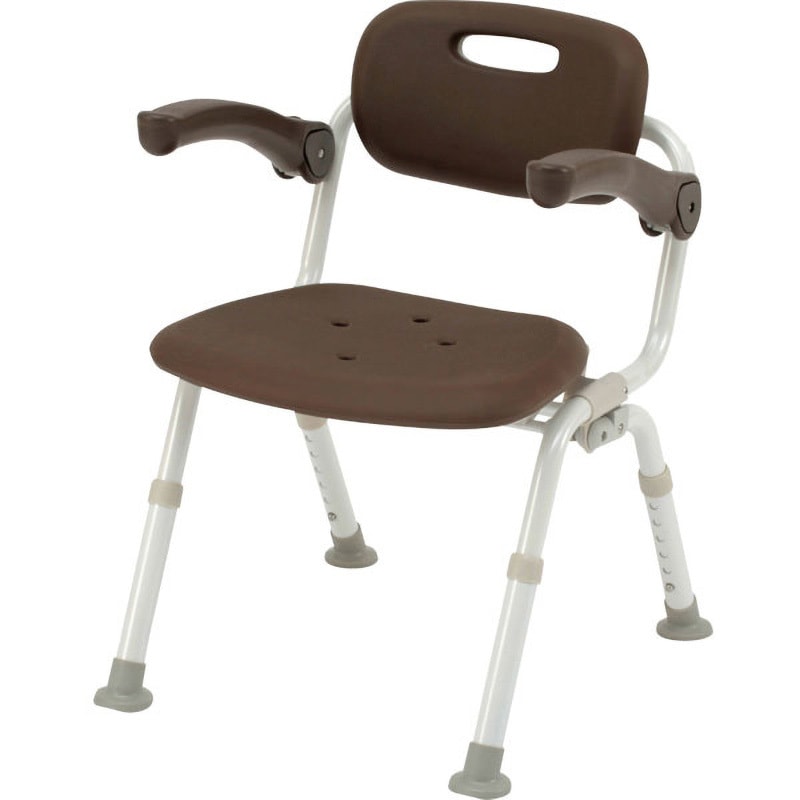 PN-L41821BR シャワーチェア[ユクリア]ミドルSPワンタッチおりたたみN パナソニックエイジフリー・ライフテック 完成品 モカブラウン色   PN-L41821BR