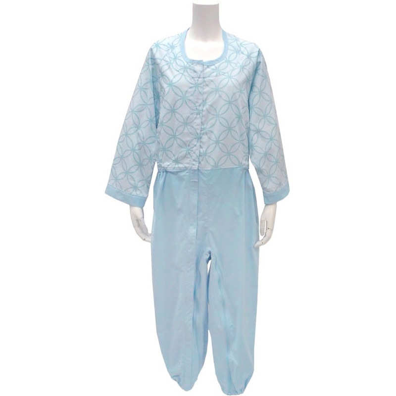 制菌介護用つなぎ(フルオープン型) 丸昌 サイズL