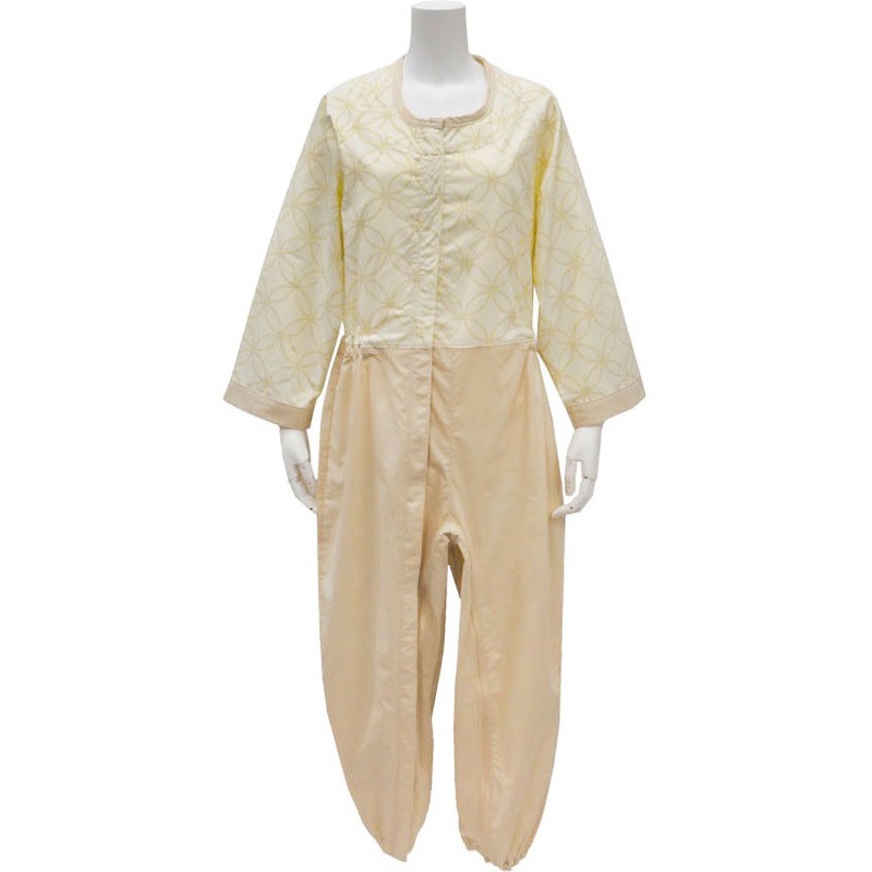 制菌介護用つなぎ(フルオープン型) 丸昌 サイズS