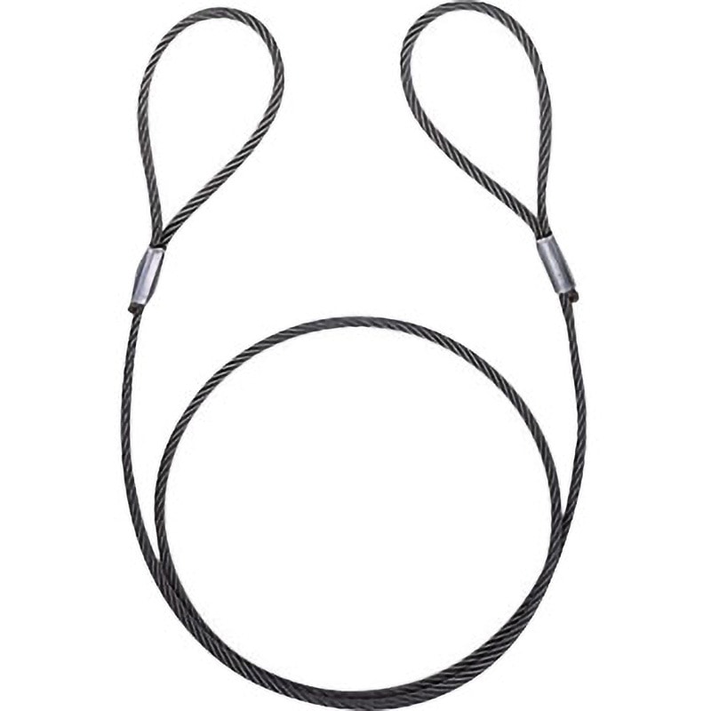 052023G062S5 アウトロック止ワイヤ コンドーテック めっき(G/O) ロープ径6mm長さ2.5m  052023G062S5