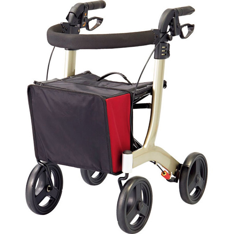 532-315 歩行車リトルターン ハイタイプ Aron(アロン化成) ワインレッド色