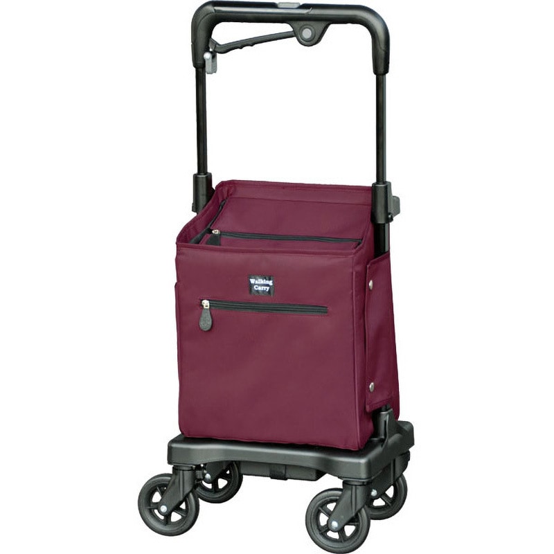 アイカート ウォーキングキャリー フリー ワイン No.835 ショッピングカート 横押しカート アイカート ウォーキングキャリー フリー ワイン No.835 ショッピング