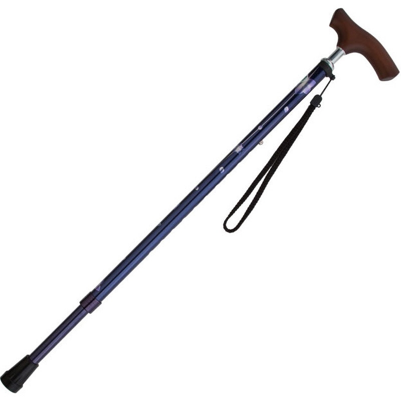 牛ダンコン杖 CX-07006 介援隊 オリジナル杖Ⅱ 11段階伸縮タイプ 1本 ケアマックス