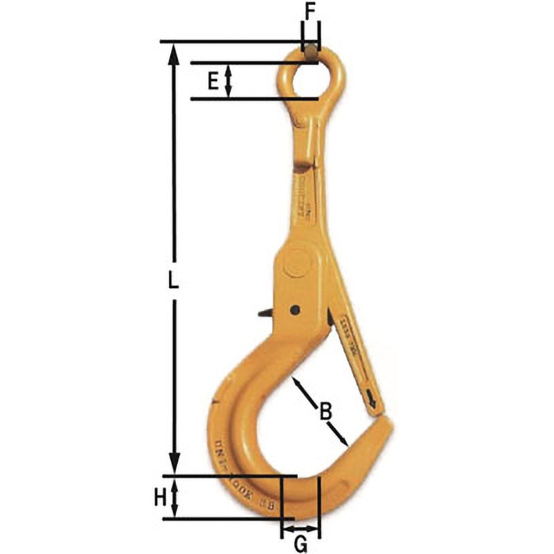 UH-3B UNI-HOOK ユノコンセプト 荷重3.2tf