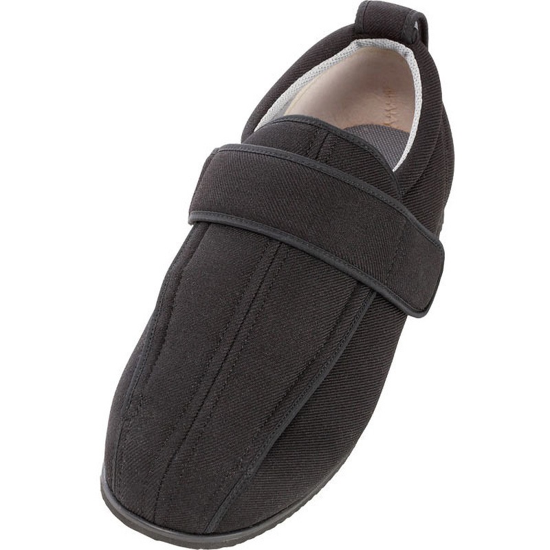 70300010081 ケアフルⅢ 7030 7E 徳武産業 黒色 サイズ27～27.5cm 1足