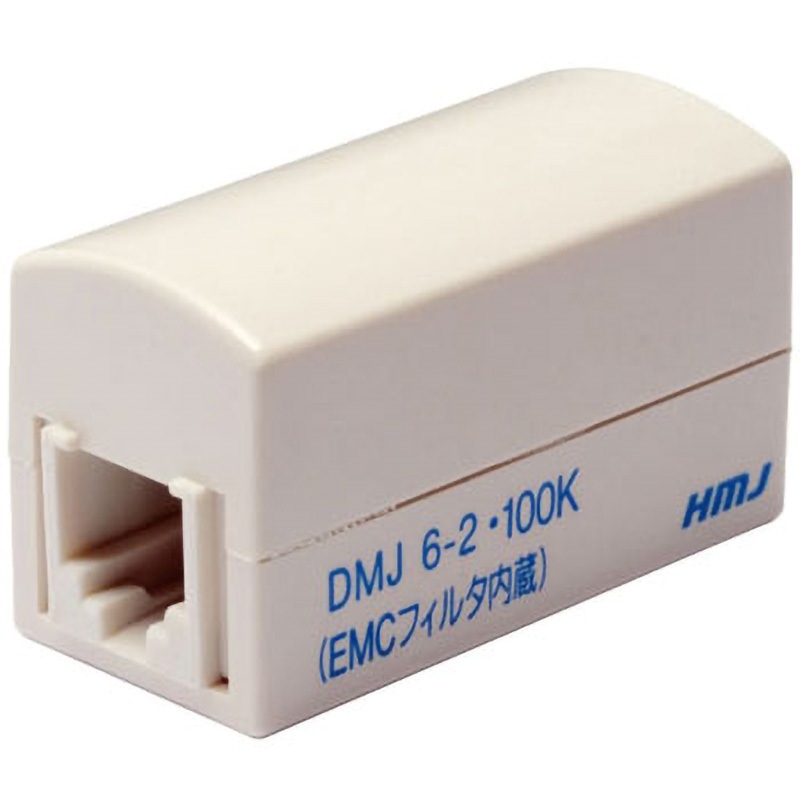 DMJ6-2・100K ノイズフィルタ内蔵コネクタ 1セット(10個) 八光電機