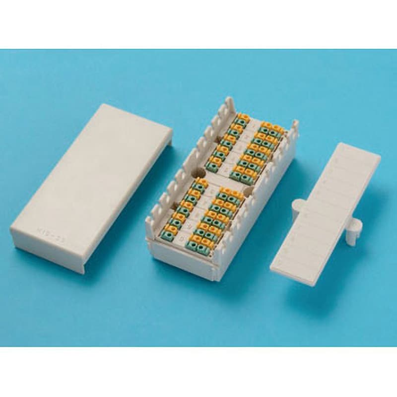 N10-3S端子板 クランプ結線方式端子板 1セット(20個) 八光電機製作所 【通販モノタロウ】