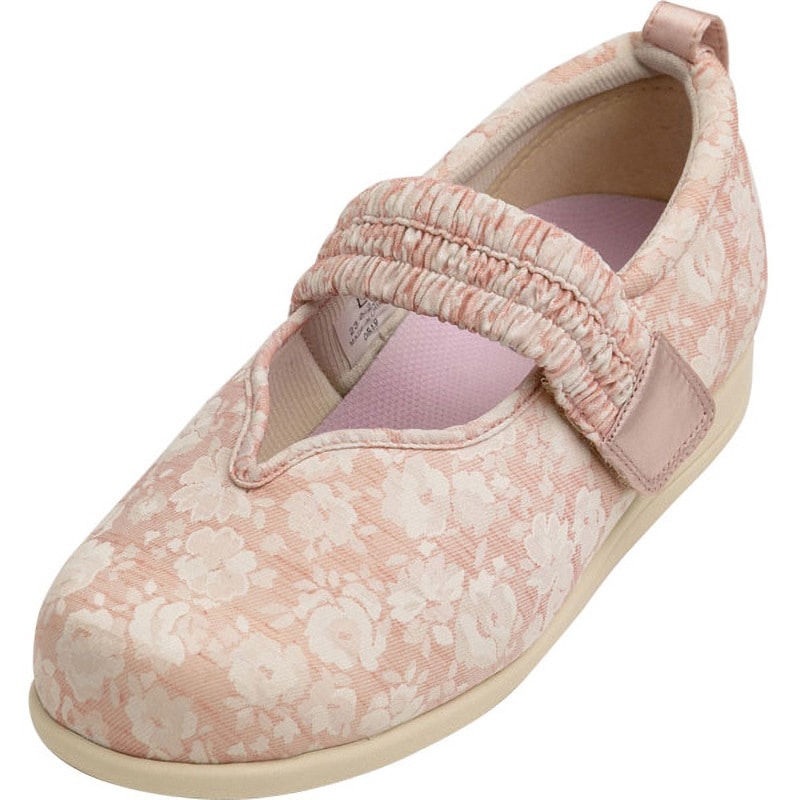 10420710021 マジックゴムバンド優 1042 徳武産業 ピンク色 サイズ21～21.5cm 1足