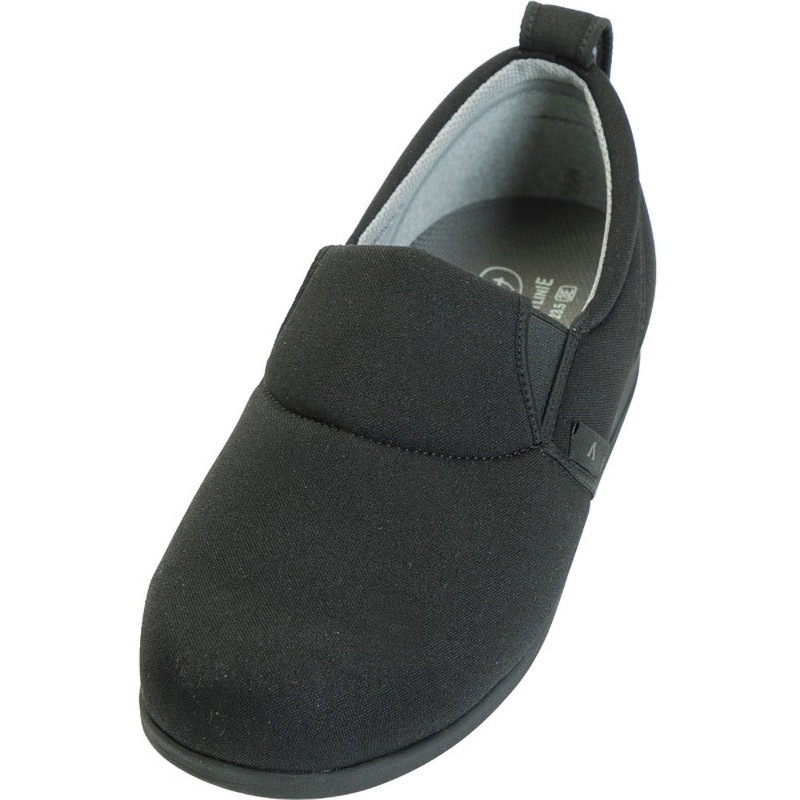 10430020081 ゆったり簡単スリップオン 1043 徳武産業 ブラック色 サイズ27～27.5cm 1足 5,698円