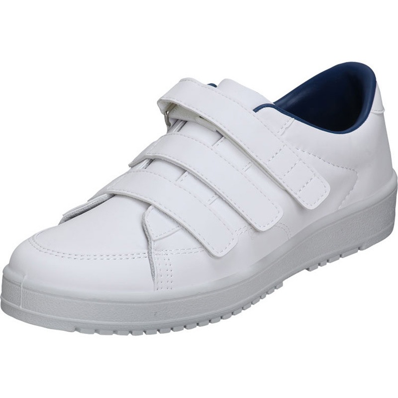 07 Vステップ 7 男女兼用 ムーンスター ホワイト色 サイズ22cm 1足