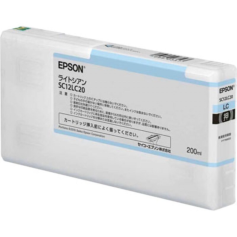 SC12LC20 純正インクカートリッジ EPSON SC12 1個 EPSON 【通販サイト