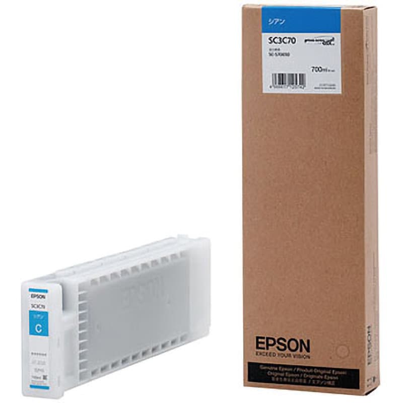 SC3C70 純正インクカートリッジ EPSON SC3-70 1個 EPSON 【通販サイトMonotaRO】