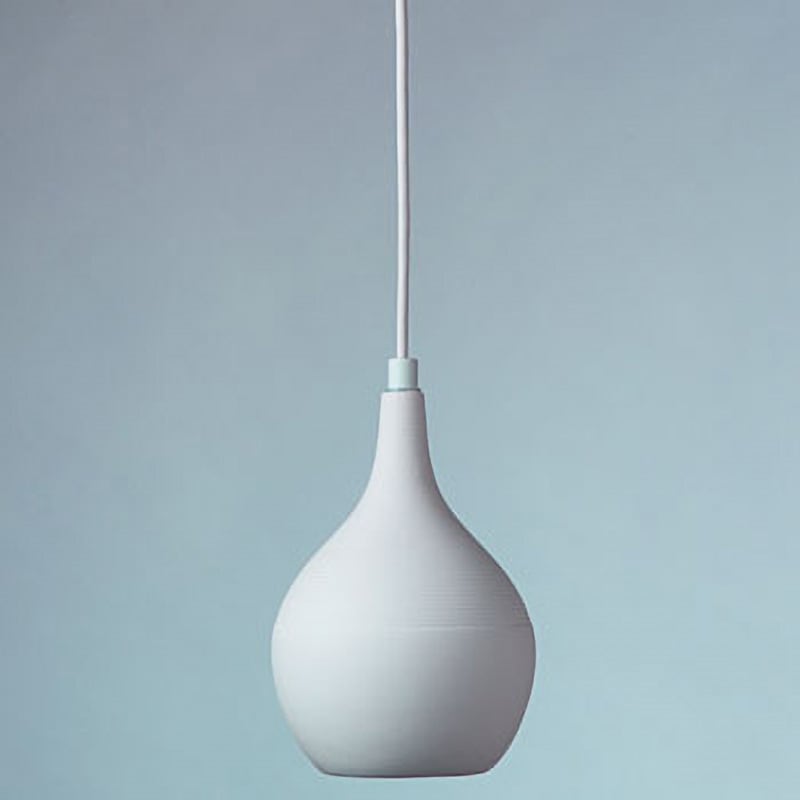 MPN11 オリンピア照明 LED磁器ペンダント 横縞ハーフ 中 MotoM 電球色